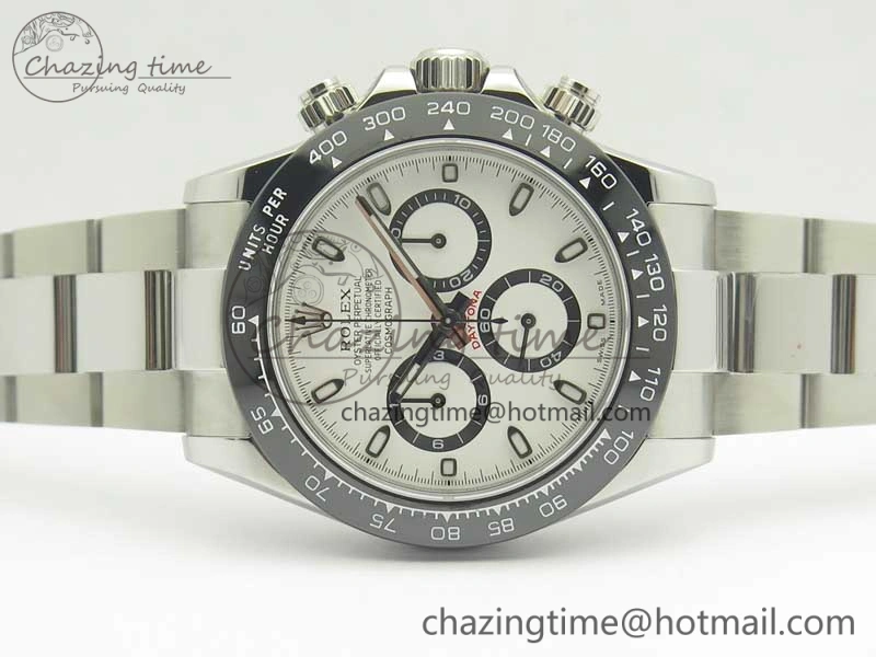 Daytona 116500 GMF Best Edition 904L SS Case and Bracelet White Dial A Original 3364