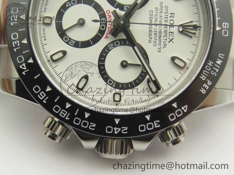 Daytona 116500 GMF Best Edition 904L SS Case and Bracelet White Dial A Original 3364