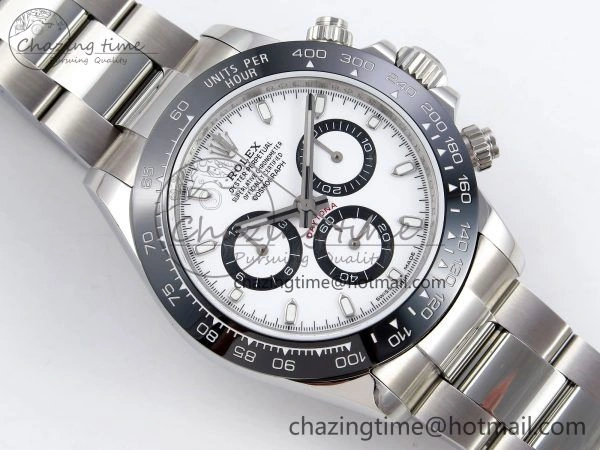 SoftTouch Daytona 116500 JDF 1:1 Best Edition 904L Steel White Dial on SS Bracelet A 1338