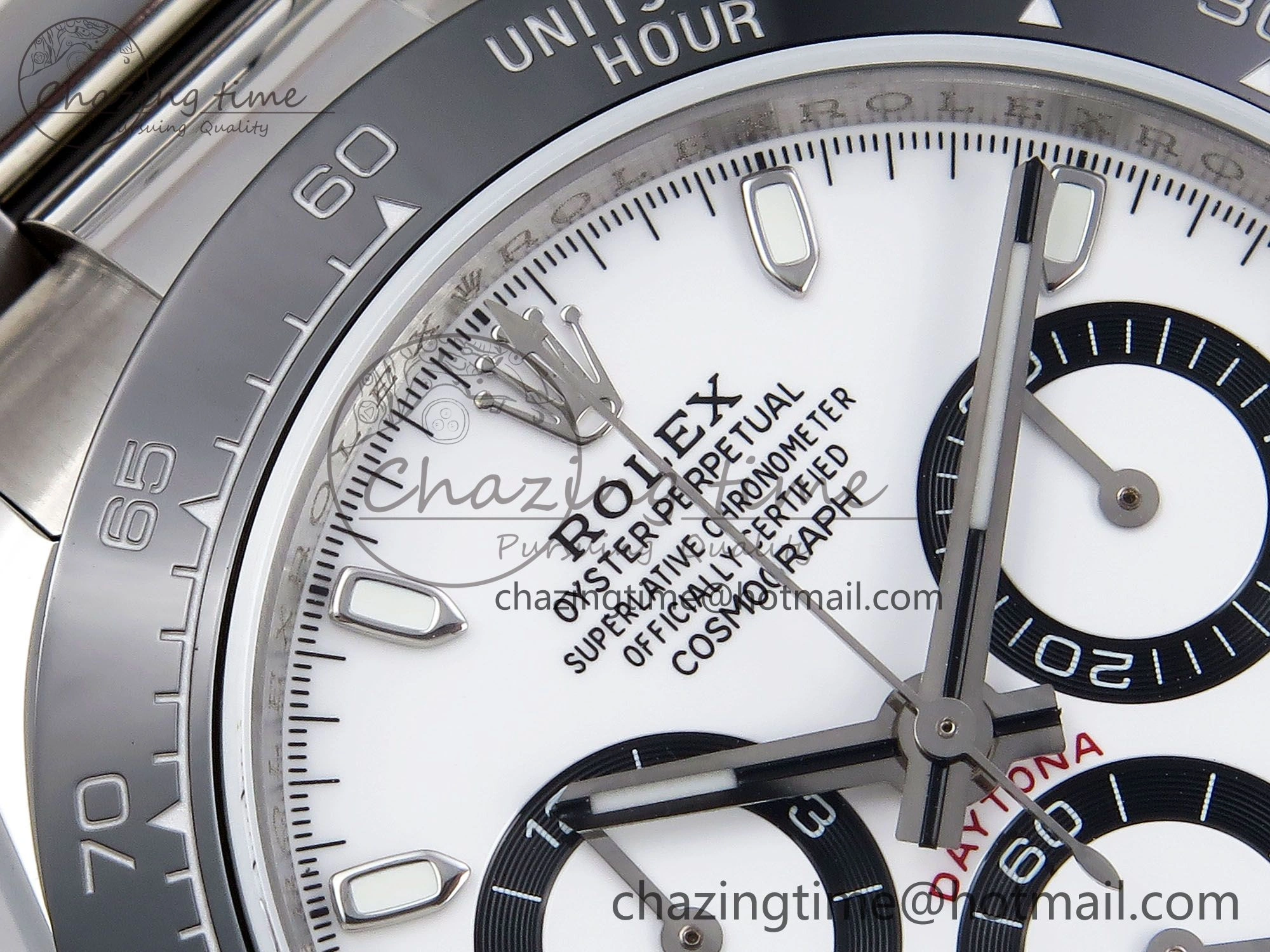SoftTouch Daytona 116500 JDF 1:1 Best Edition 904L Steel White Dial on SS Bracelet A 1338