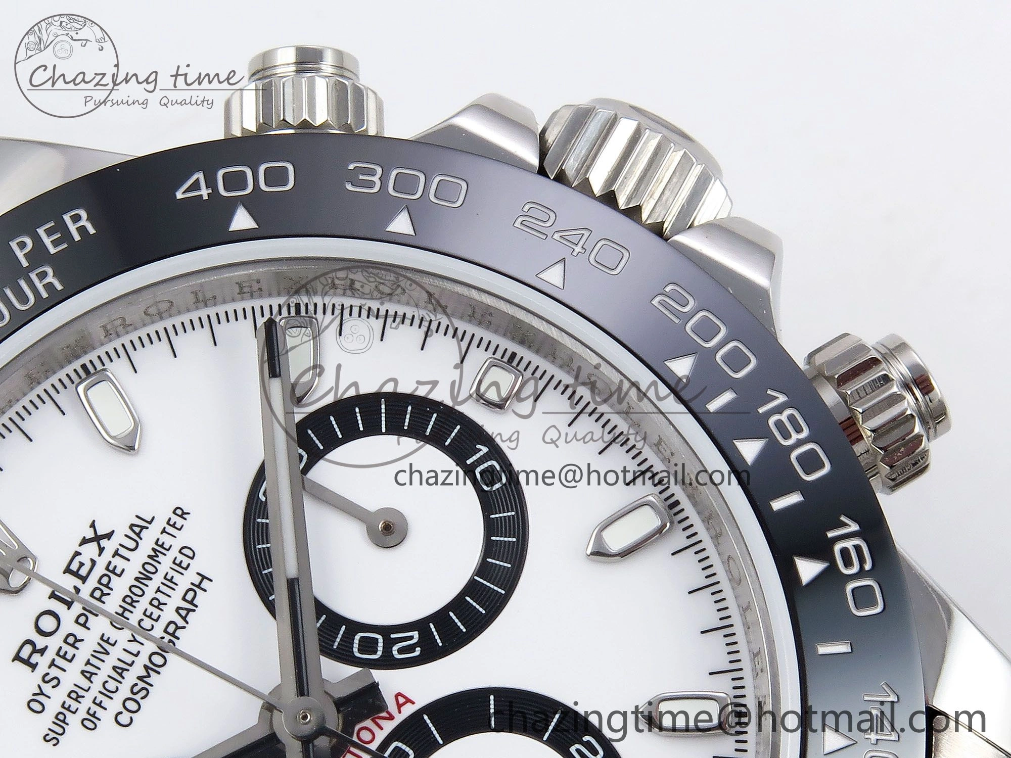 SoftTouch Daytona 116500 JDF 1:1 Best Edition 904L Steel White Dial on SS Bracelet A 1338