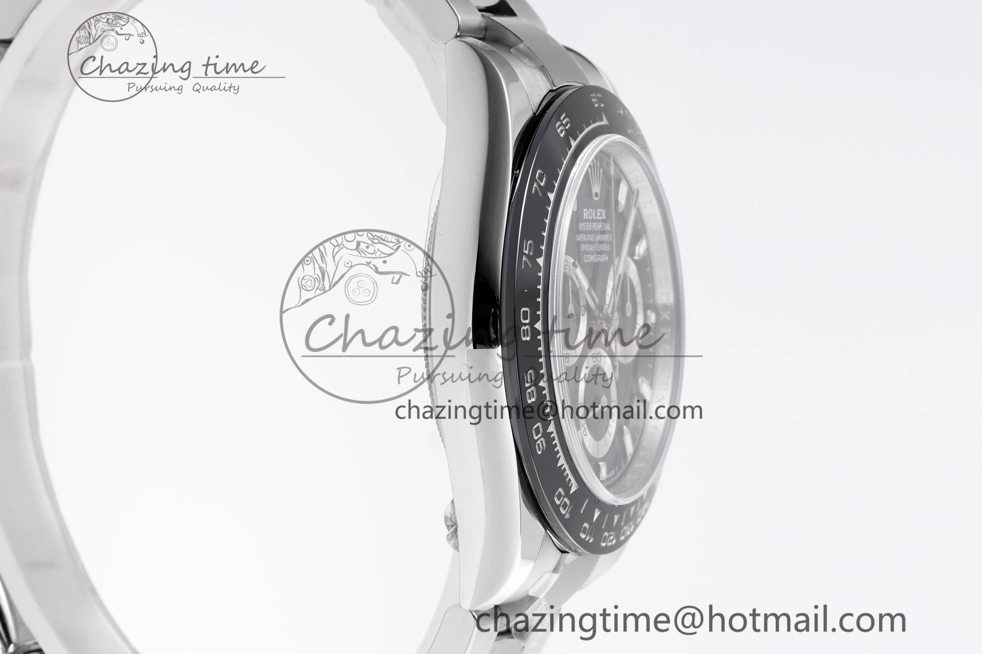 WrinkleFree Daytona 116500 KING 1:1 Best Edition Black Dial on SS Bracelet SH 1910