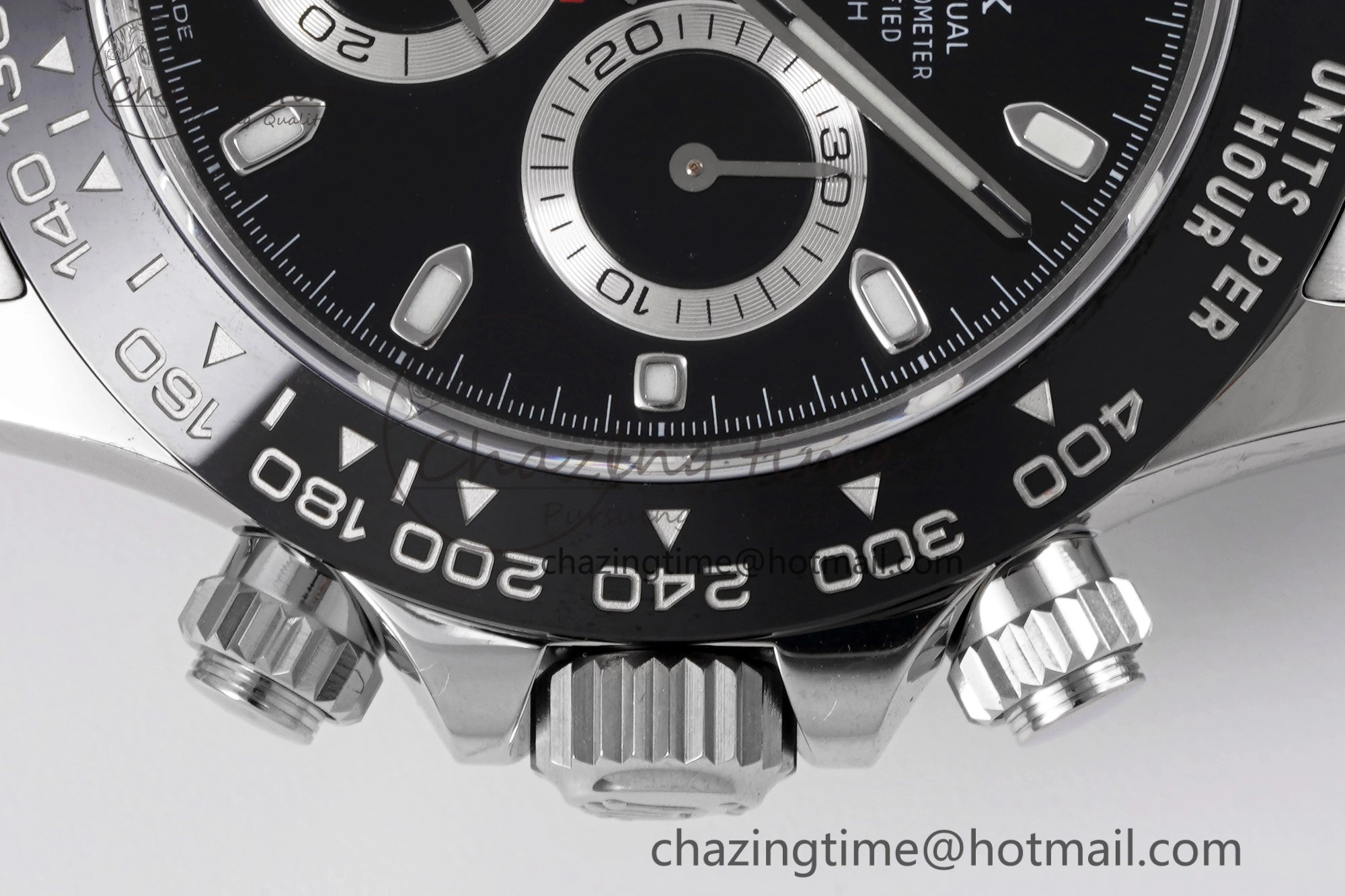 WrinkleFree Daytona 116500 KING 1:1 Best Edition Black Dial on SS Bracelet SH 1910