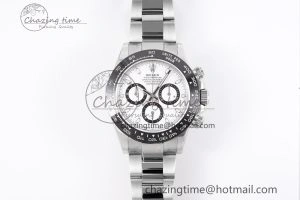 Daytona 116500 KING 1:1 Best Edition White Dial on SS Bracelet SH Casual 1911