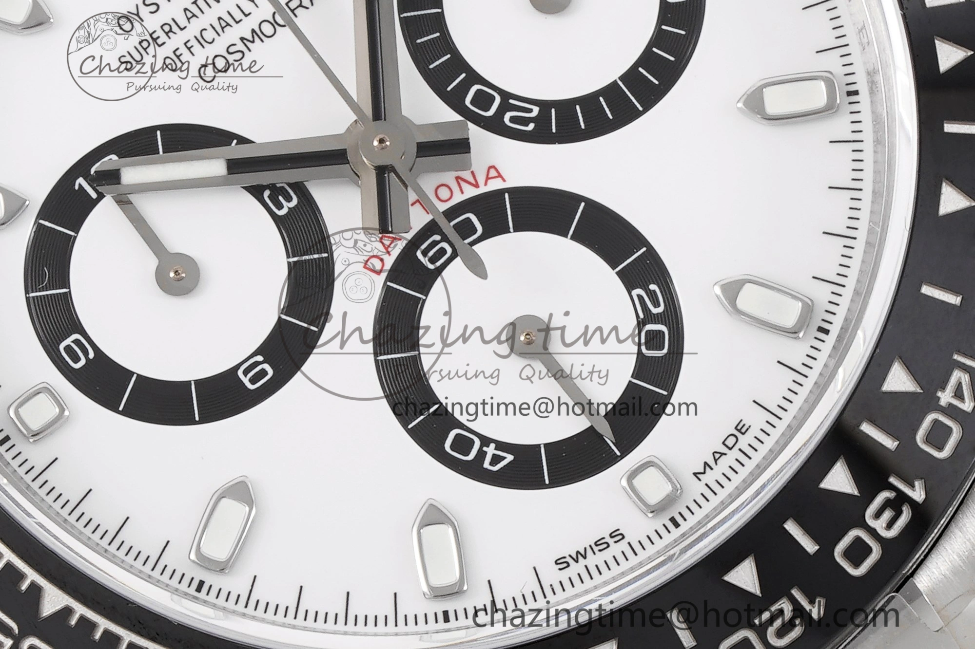 Daytona 116500 KING 1:1 Best Edition White Dial on SS Bracelet SH Casual 1911