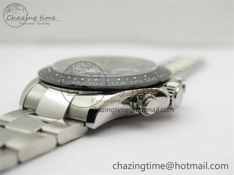 Daytona 116500 KKF 1:1 Best Edition 904L Steel Black Dial on SS Bracelet A Stylish 2457