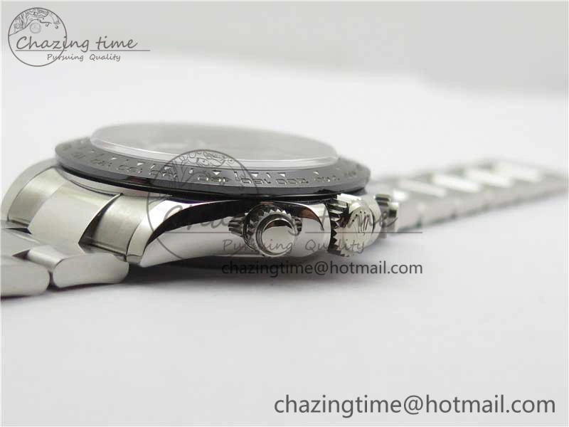 Daytona 116500 Noob 1:1 Best Edition 904L SS Case and Bracelet Black Dial SA4130 V NewStyle 2891