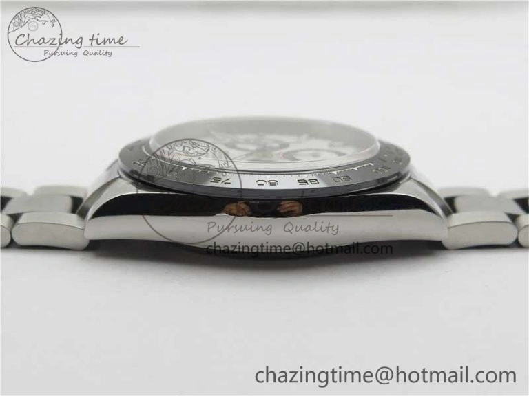 Daytona 116500 Noob 1:1 Best Edition 904L SS Case and Bracelet White Dial SA4130 V Sophisticated 2893