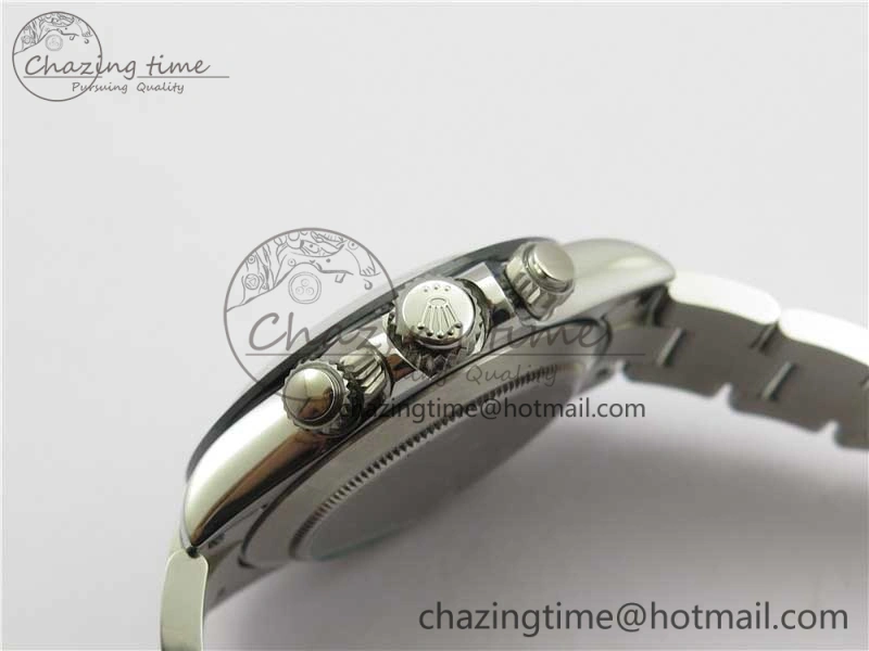 Daytona 116500 Noob 1:1 Best Edition 904L SS Case and Bracelet White Dial SA4130 V Sophisticated 2893