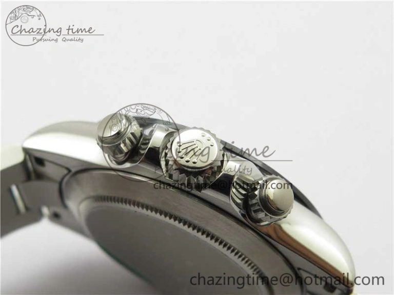 Daytona 116500 Noob 1:1 Best Edition 904L SS Case and Bracelet White Dial SA4130 V Sophisticated 2893