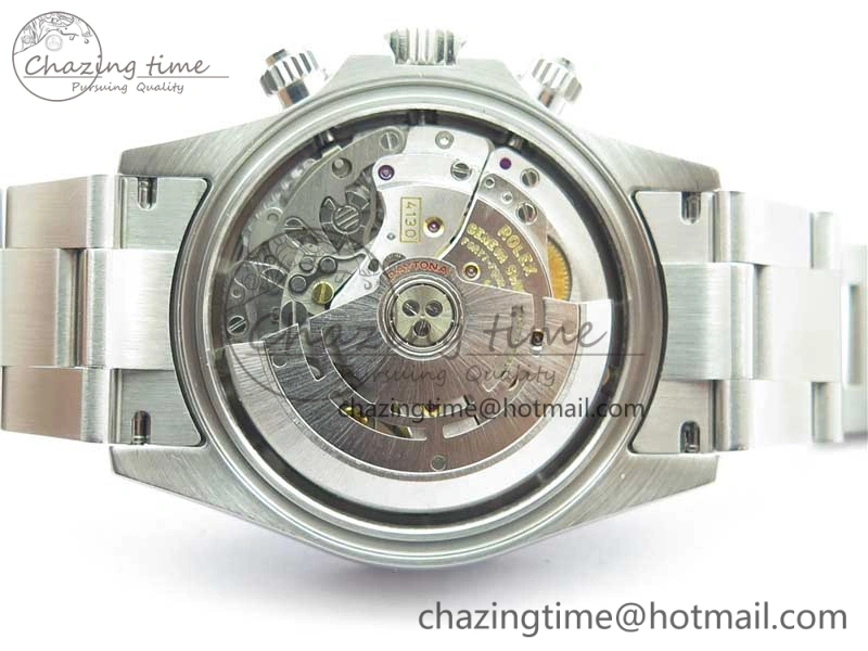 Daytona 116500 Noob 1:1 Best Edition 904L SS Case and Bracelet White Dial SA4130 V Sophisticated 2893