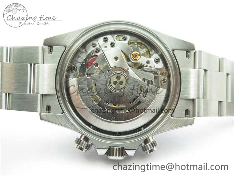 Daytona 116500 Noob 1:1 Best Edition 904L SS Case and Bracelet White Dial SA4130 V Sophisticated 2893