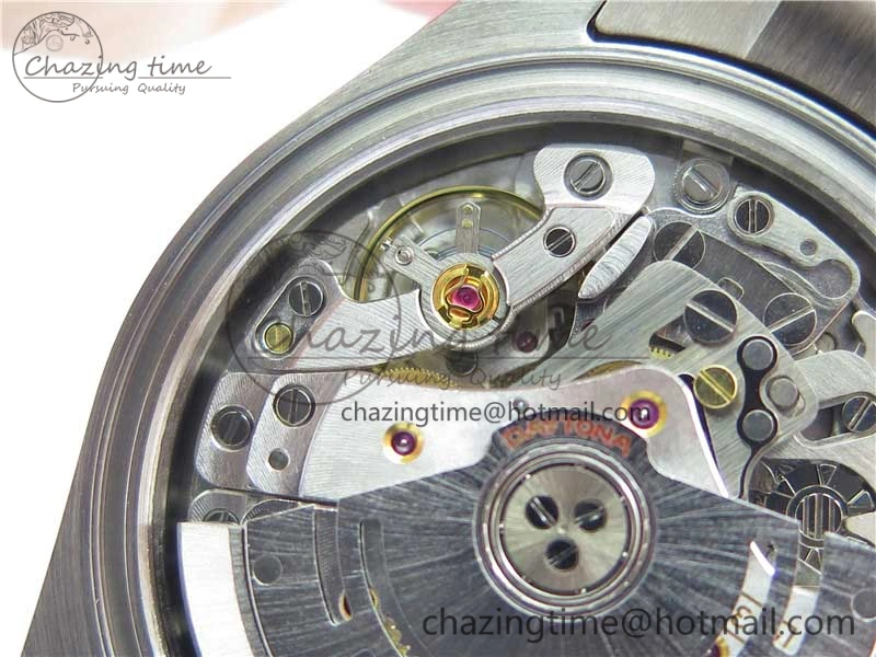 Daytona 116500 Noob 1:1 Best Edition 904L SS Case and Bracelet White Dial SA4130 V Sophisticated 2893
