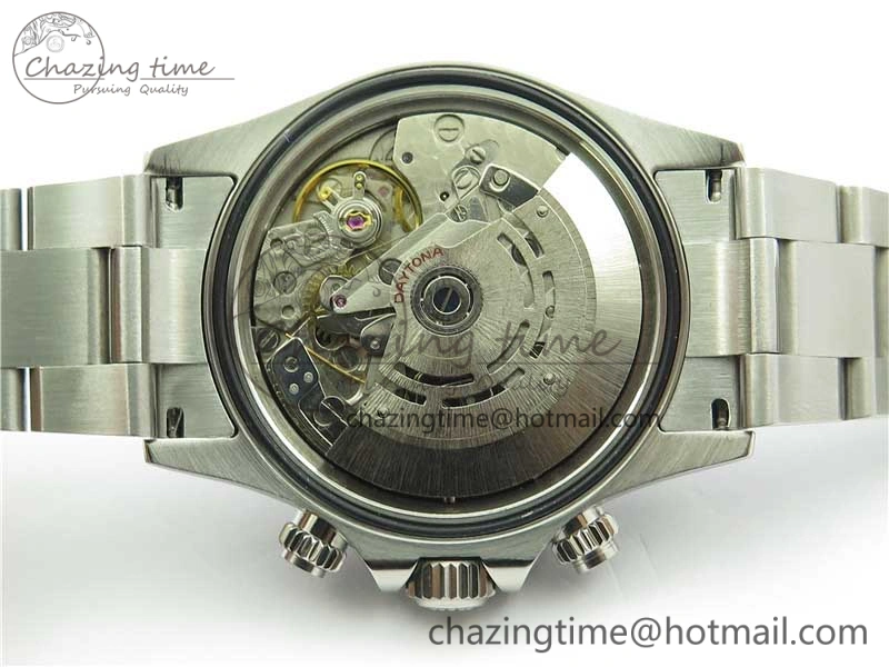 Daytona 116500 Noob 1:1 Best Edition Ceramic Bezel Black Dial on SS Bracelet A Flexible 2982