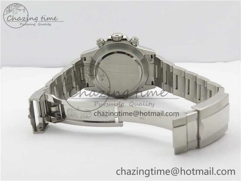 Daytona 116500 Noob 1:1 Best Edition Ceramic Bezel Black Dial on SS Bracelet A Flexible 2982