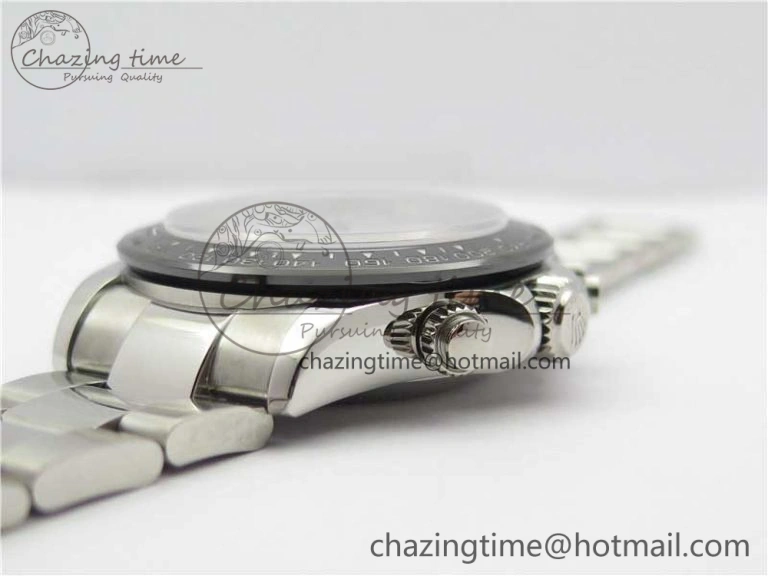 Daytona 116500 Noob 1:1 Best Edition Ceramic Bezel White Dial on SS Bracelet A Casual 2980