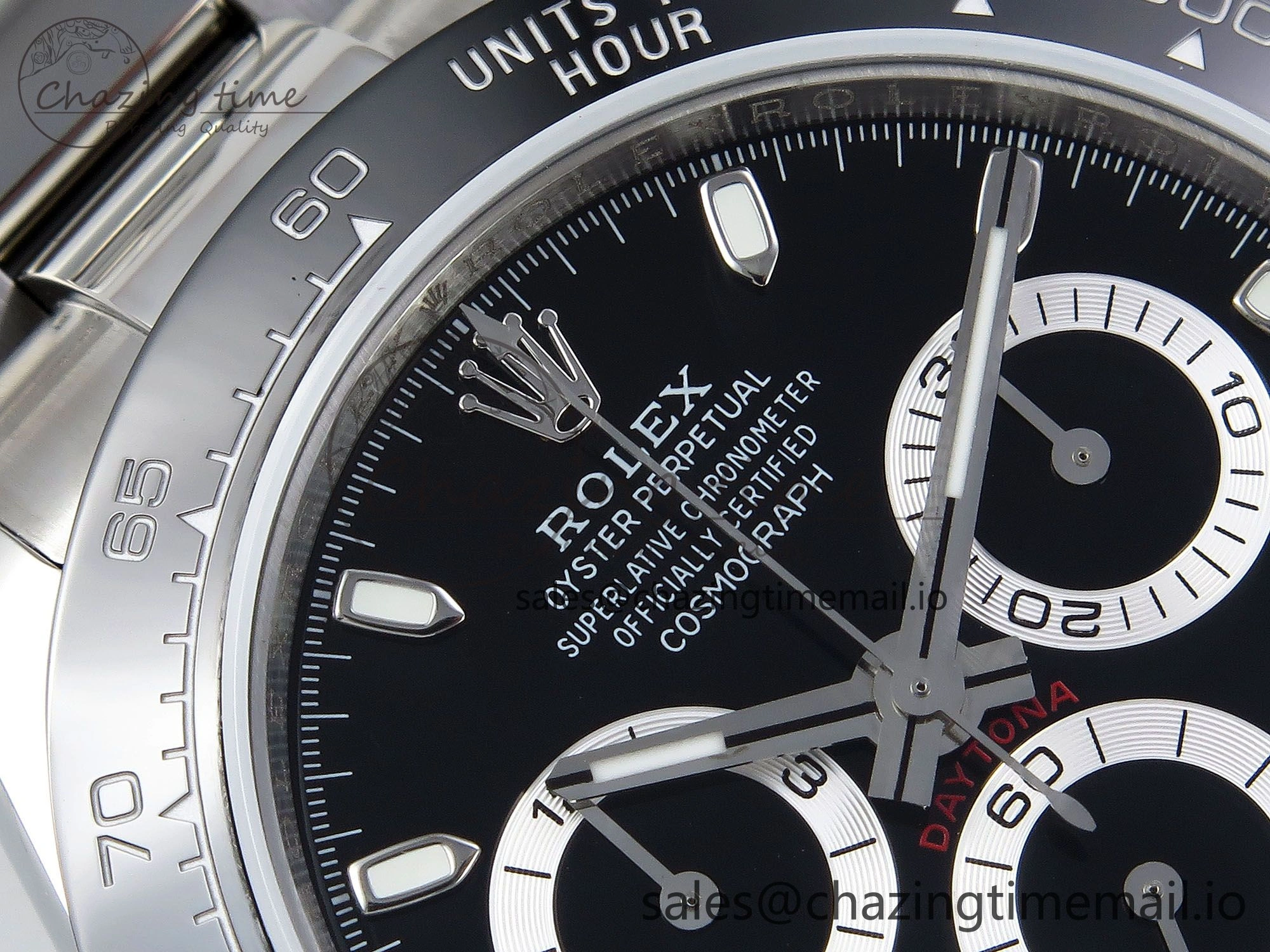 Daytona 116500 QF 1:1 Best Edition Black Dial on SS Bracelet SA MultiPurpose 1492