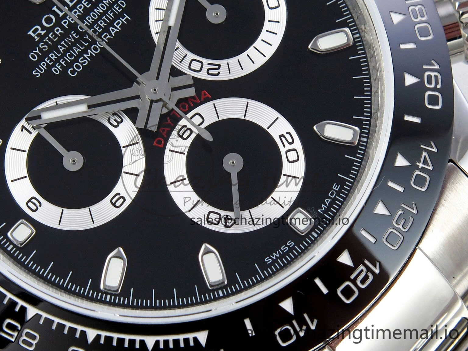 Daytona 116500 QF 1:1 Best Edition Black Dial on SS Bracelet SA MultiPurpose 1492