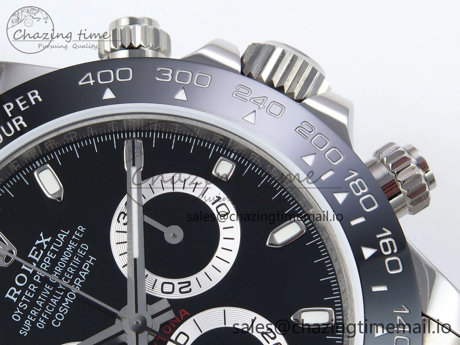 Daytona 116500 QF 1:1 Best Edition Black Dial on SS Bracelet SA MultiPurpose 1492