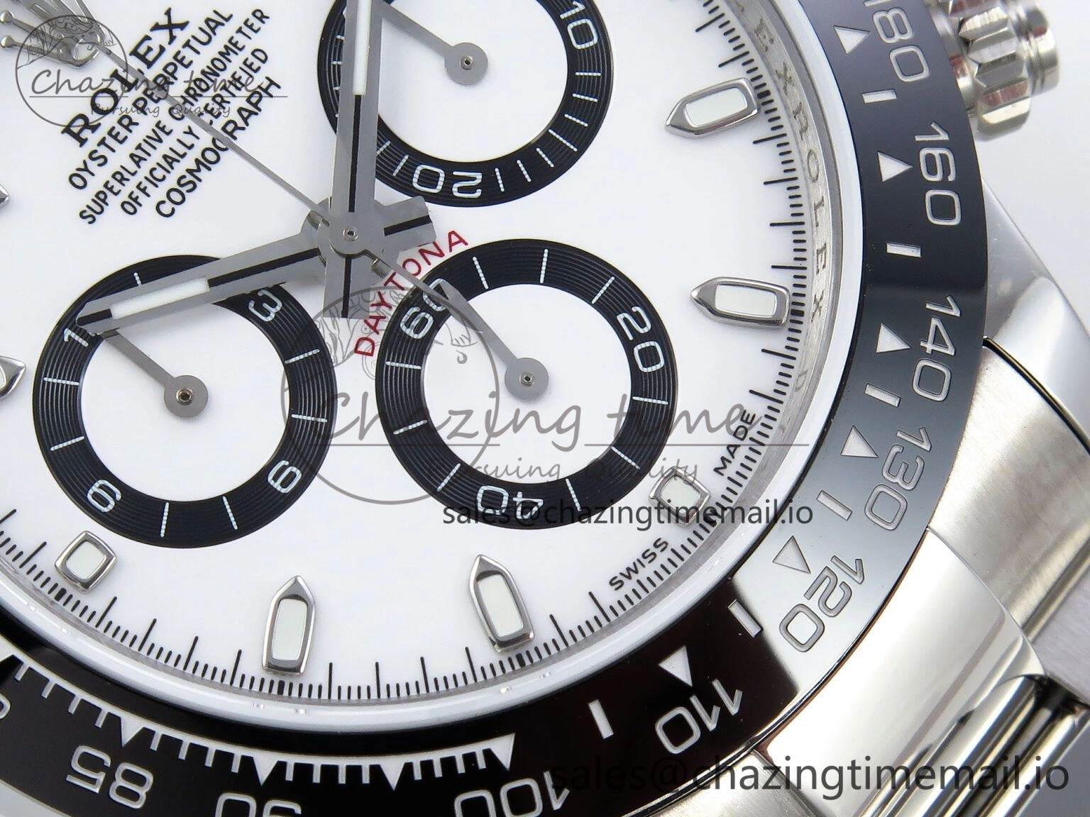 FlexibleFit Daytona 116500 QF 1:1 Best Edition White Dial on SS Bracelet SA 1491
