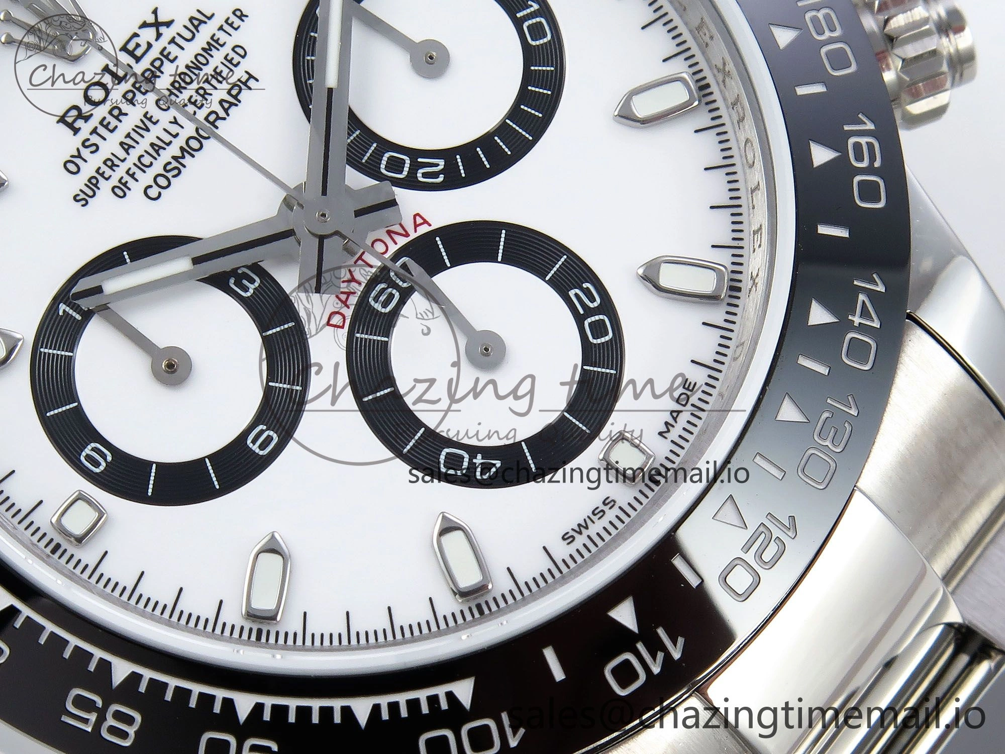 FlexibleFit Daytona 116500 QF 1:1 Best Edition White Dial on SS Bracelet SA 1491