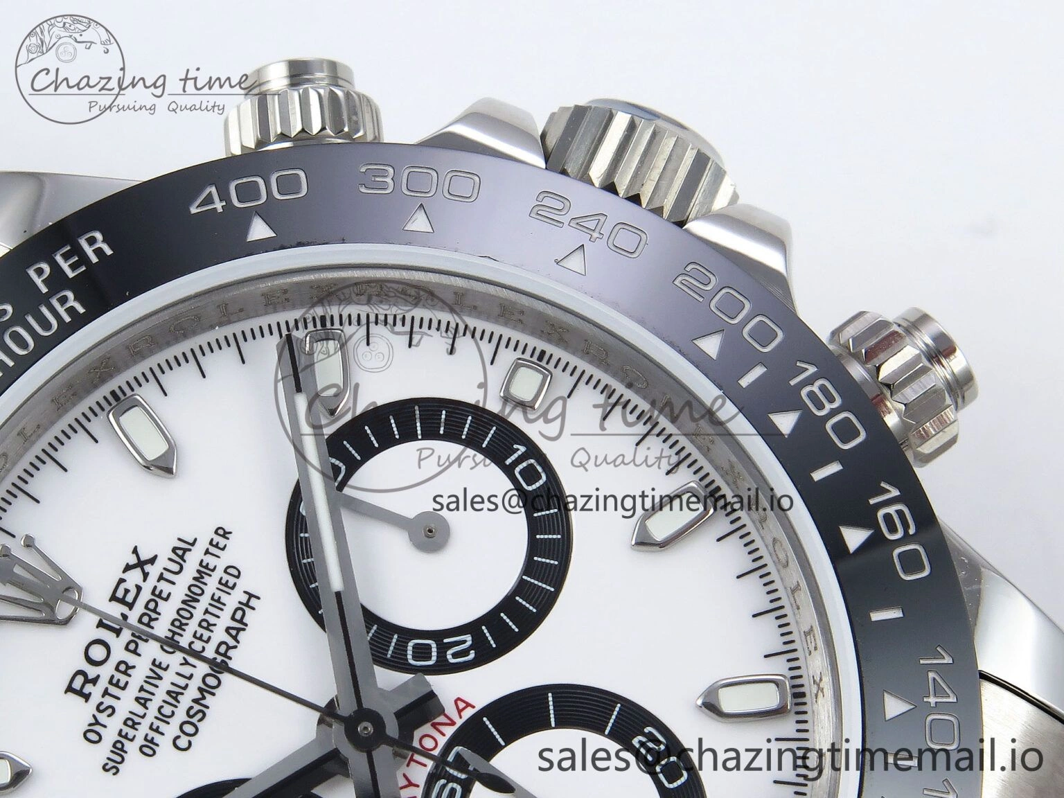 FlexibleFit Daytona 116500 QF 1:1 Best Edition White Dial on SS Bracelet SA 1491
