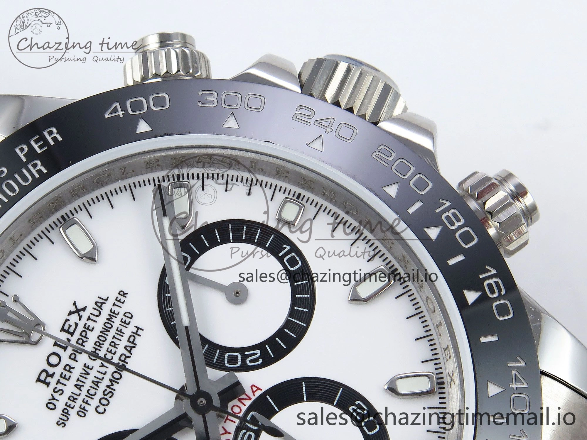FlexibleFit Daytona 116500 QF 1:1 Best Edition White Dial on SS Bracelet SA 1491