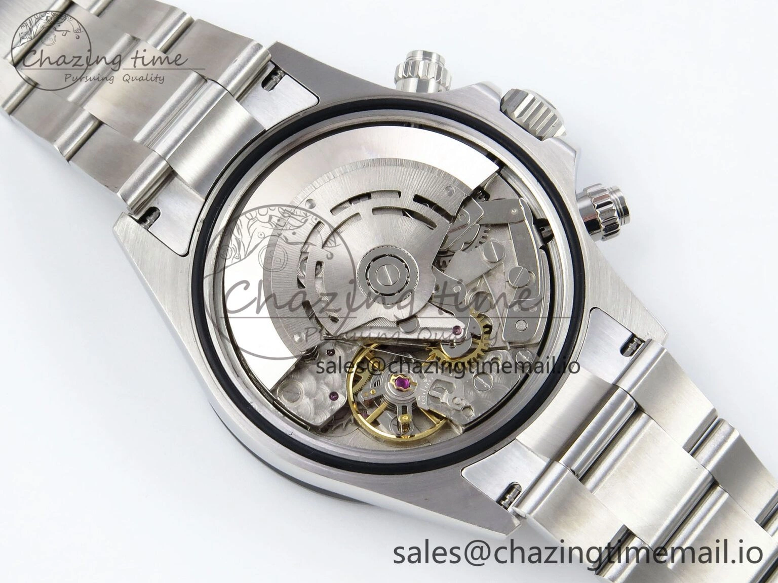 FlexibleFit Daytona 116500 QF 1:1 Best Edition White Dial on SS Bracelet SA 1491