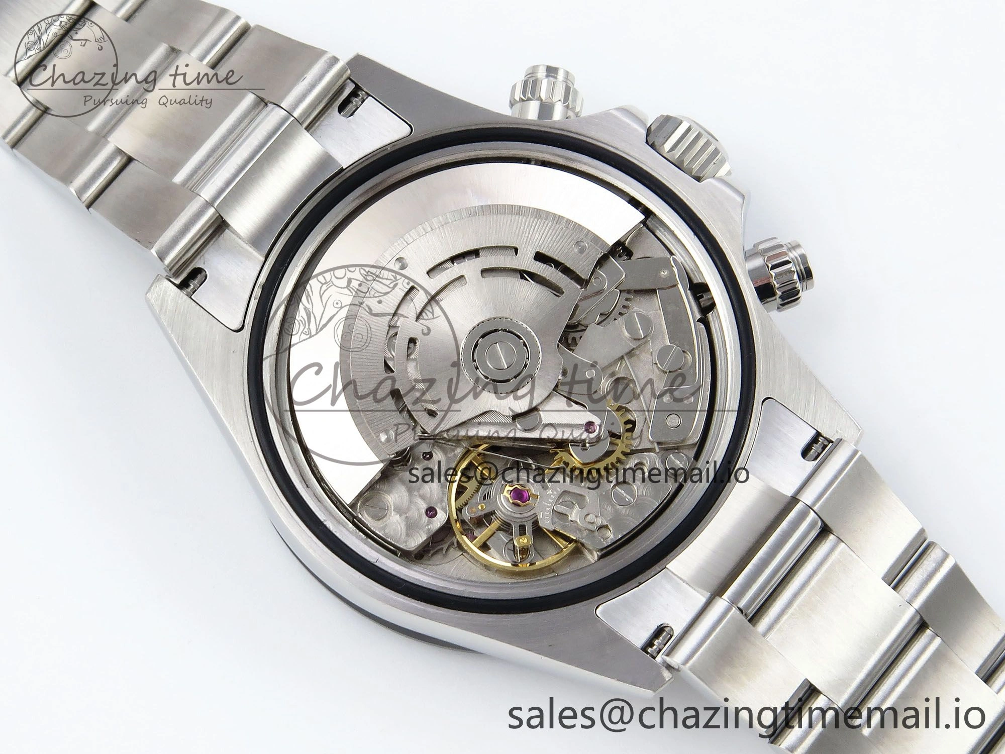 FlexibleFit Daytona 116500 QF 1:1 Best Edition White Dial on SS Bracelet SA 1491