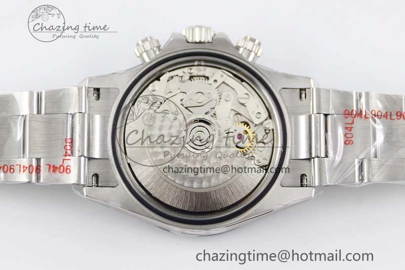 Daytona 116500 SS TWF 1:1 Best Edition 904L Steel Black Dial on SS Bracelet A Snug 2407