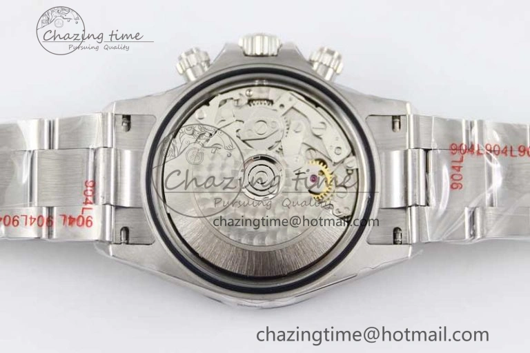 TimelessDesign Daytona 116500 SS TWF 1:1 Best Edition 904L Steel White Dial on SS Bracelet A 2408