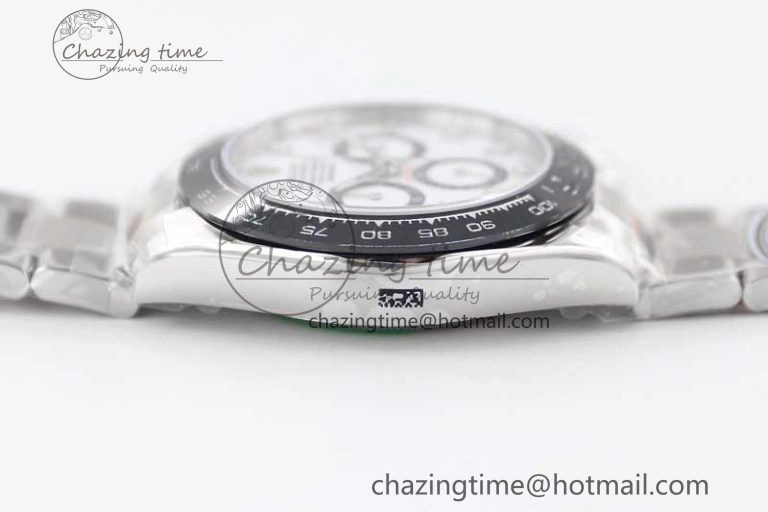 TimelessDesign Daytona 116500 SS TWF 1:1 Best Edition 904L Steel White Dial on SS Bracelet A 2408