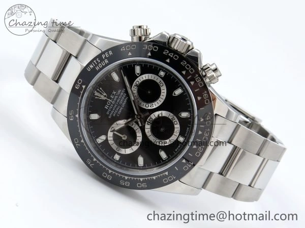 Upgraded Daytona 116500 VRF 1:1 Best Edition Black Dial on SS Bracelet A7750 V 1645