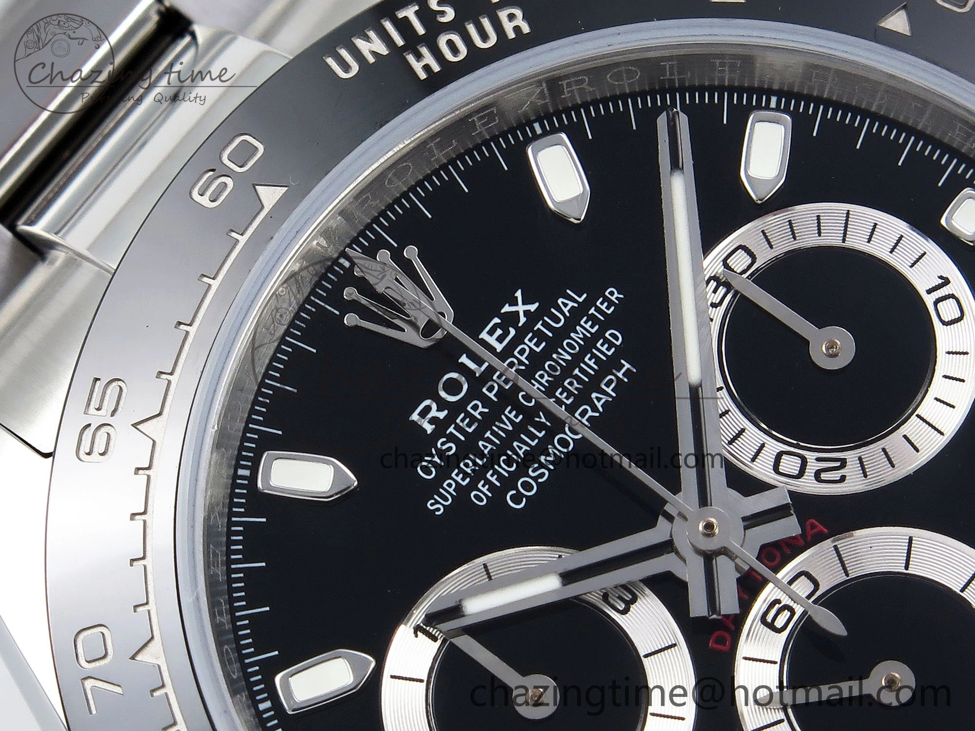 Upgraded Daytona 116500 VRF 1:1 Best Edition Black Dial on SS Bracelet A7750 V 1645
