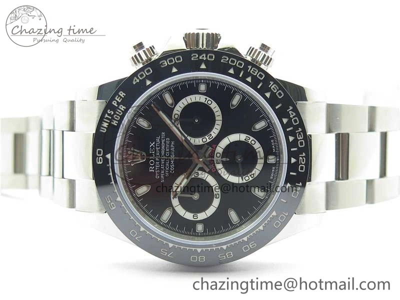 Daytona 116500 VRF 1:1 Best Edition Black Dial on SS Bracelet A Fashionable 2662
