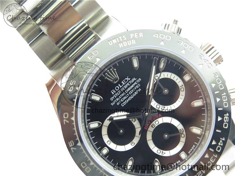Daytona 116500 VRF 1:1 Best Edition Black Dial on SS Bracelet A Fashionable 2662