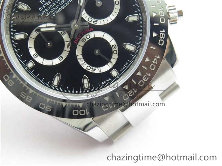 Daytona 116500 VRF 1:1 Best Edition Black Dial on SS Bracelet A Fashionable 2662