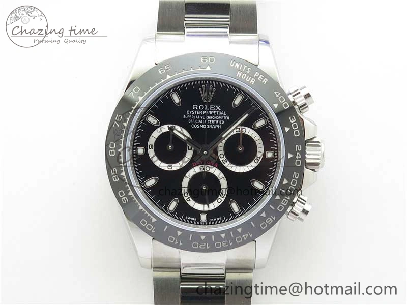 Daytona 116500 VRF 1:1 Best Edition Black Dial on SS Bracelet A Fashionable 2662