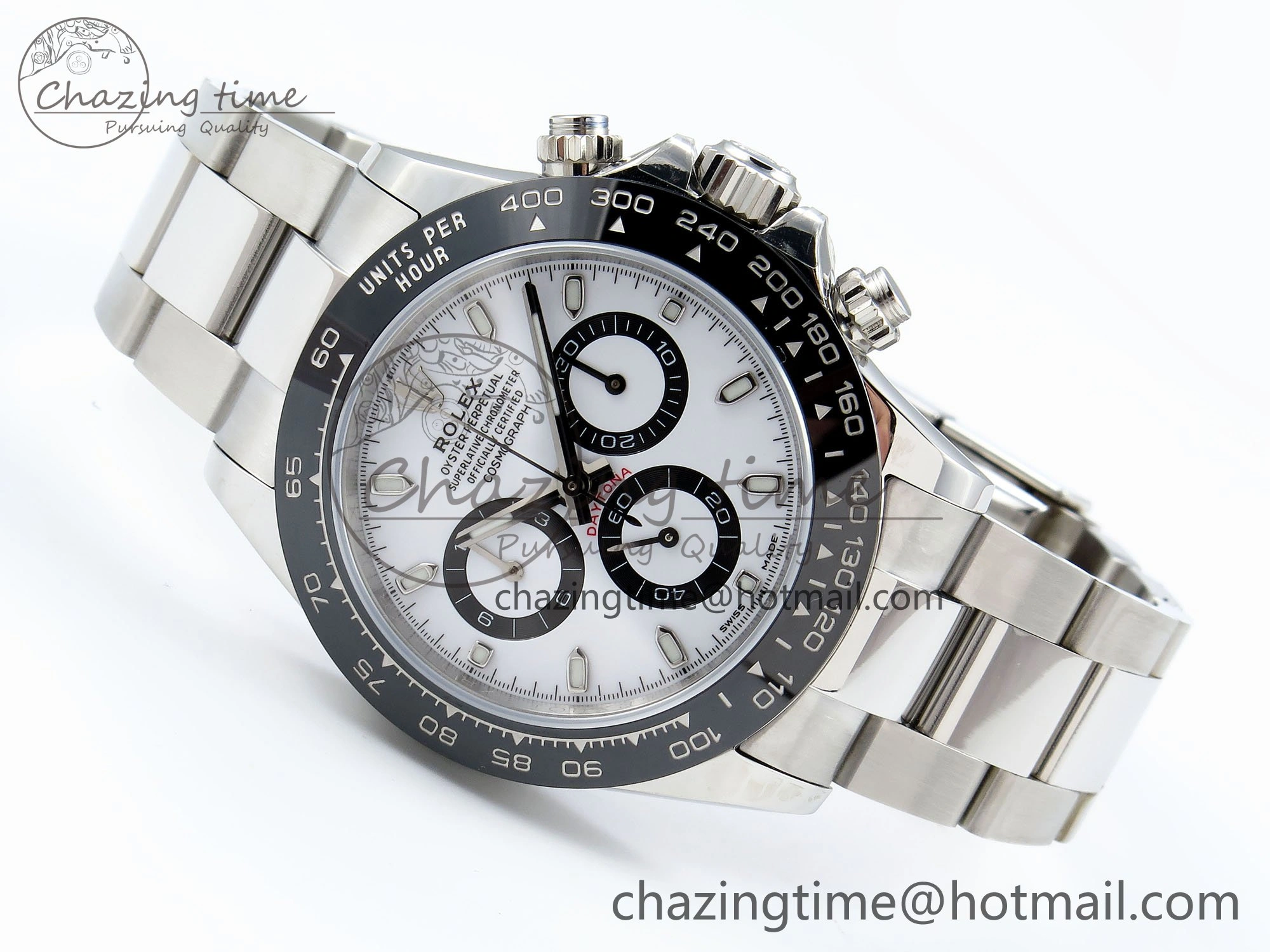 EasyCare Daytona 116500 VRF 1:1 Best Edition White Dial on SS Bracelet A7750 V 1646