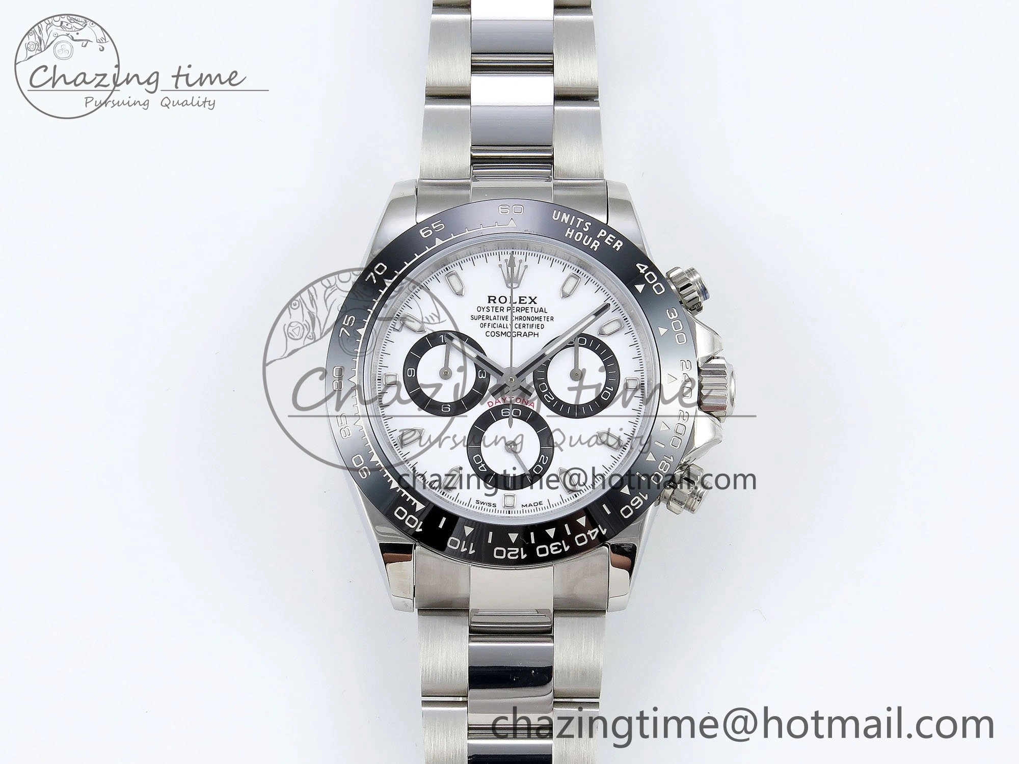 EasyCare Daytona 116500 VRF 1:1 Best Edition White Dial on SS Bracelet A7750 V 1646