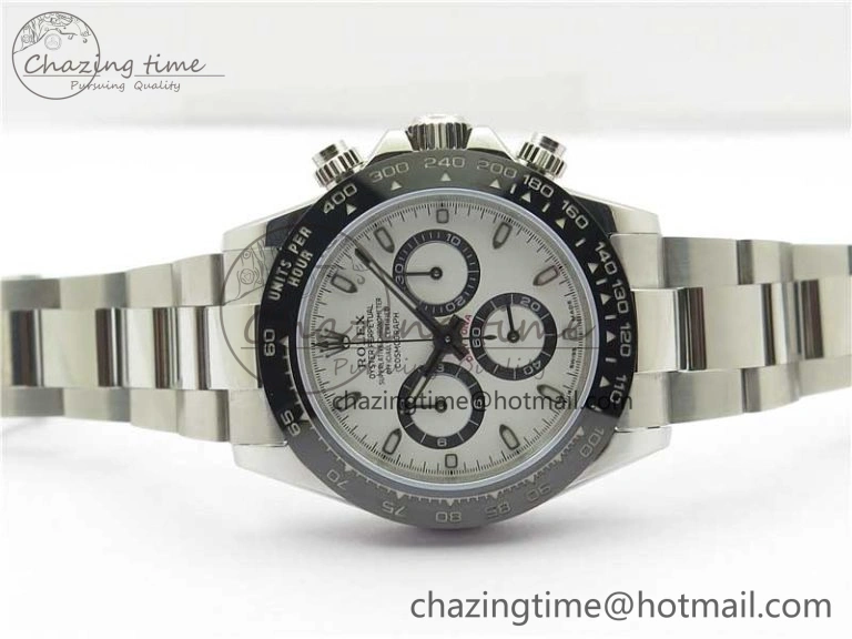 Upgraded Daytona 116500 VRF 1:1 Best Edition White Dial on SS Bracelet A 2663