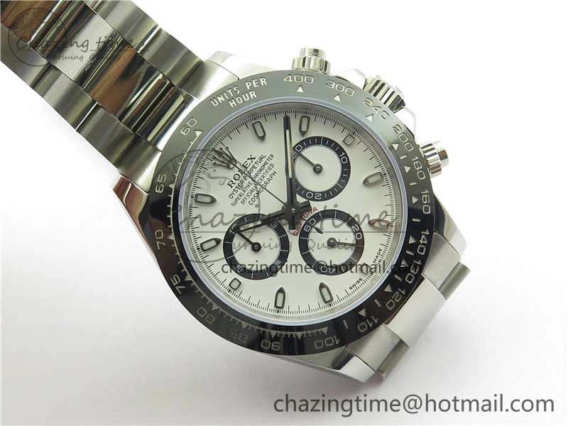Upgraded Daytona 116500 VRF 1:1 Best Edition White Dial on SS Bracelet A 2663