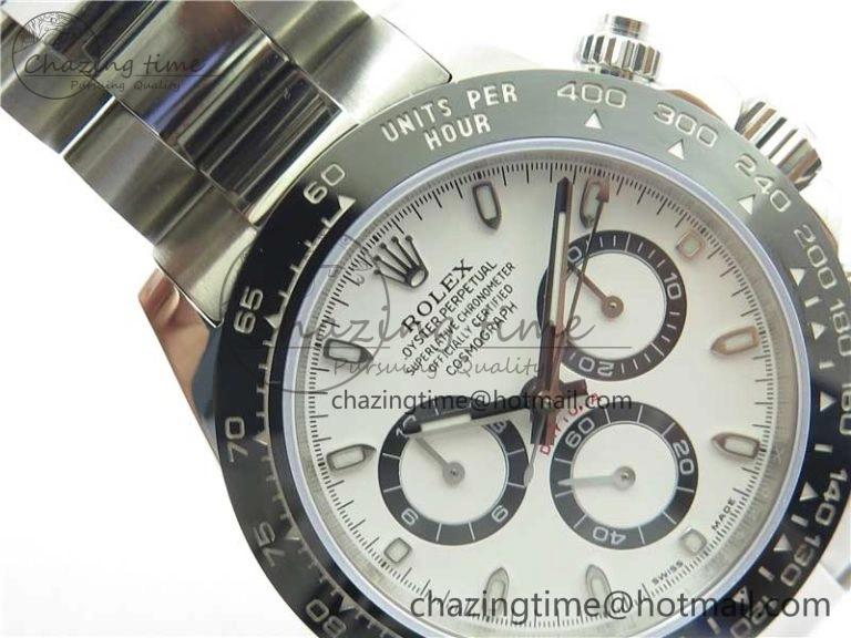Upgraded Daytona 116500 VRF 1:1 Best Edition White Dial on SS Bracelet A 2663