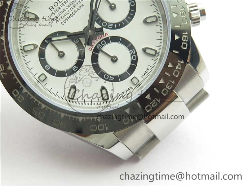 Upgraded Daytona 116500 VRF 1:1 Best Edition White Dial on SS Bracelet A 2663
