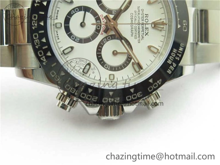 Upgraded Daytona 116500 VRF 1:1 Best Edition White Dial on SS Bracelet A 2663