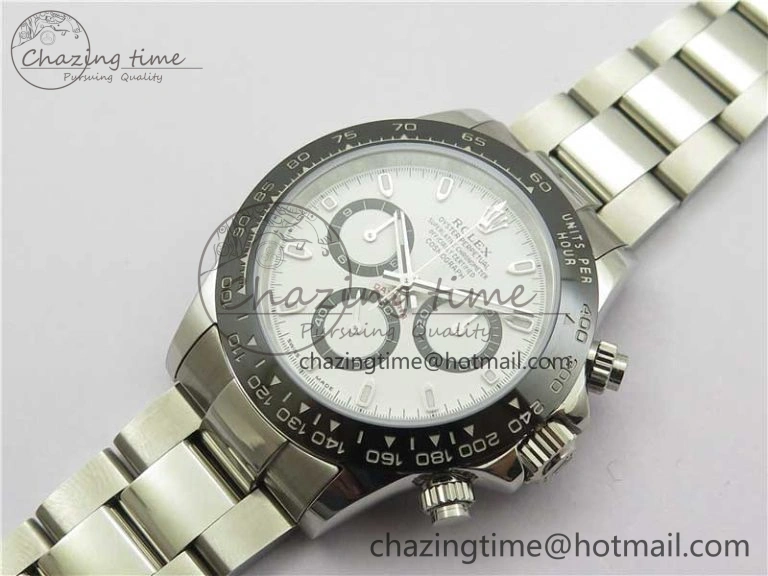 Upgraded Daytona 116500 VRF 1:1 Best Edition White Dial on SS Bracelet A 2663