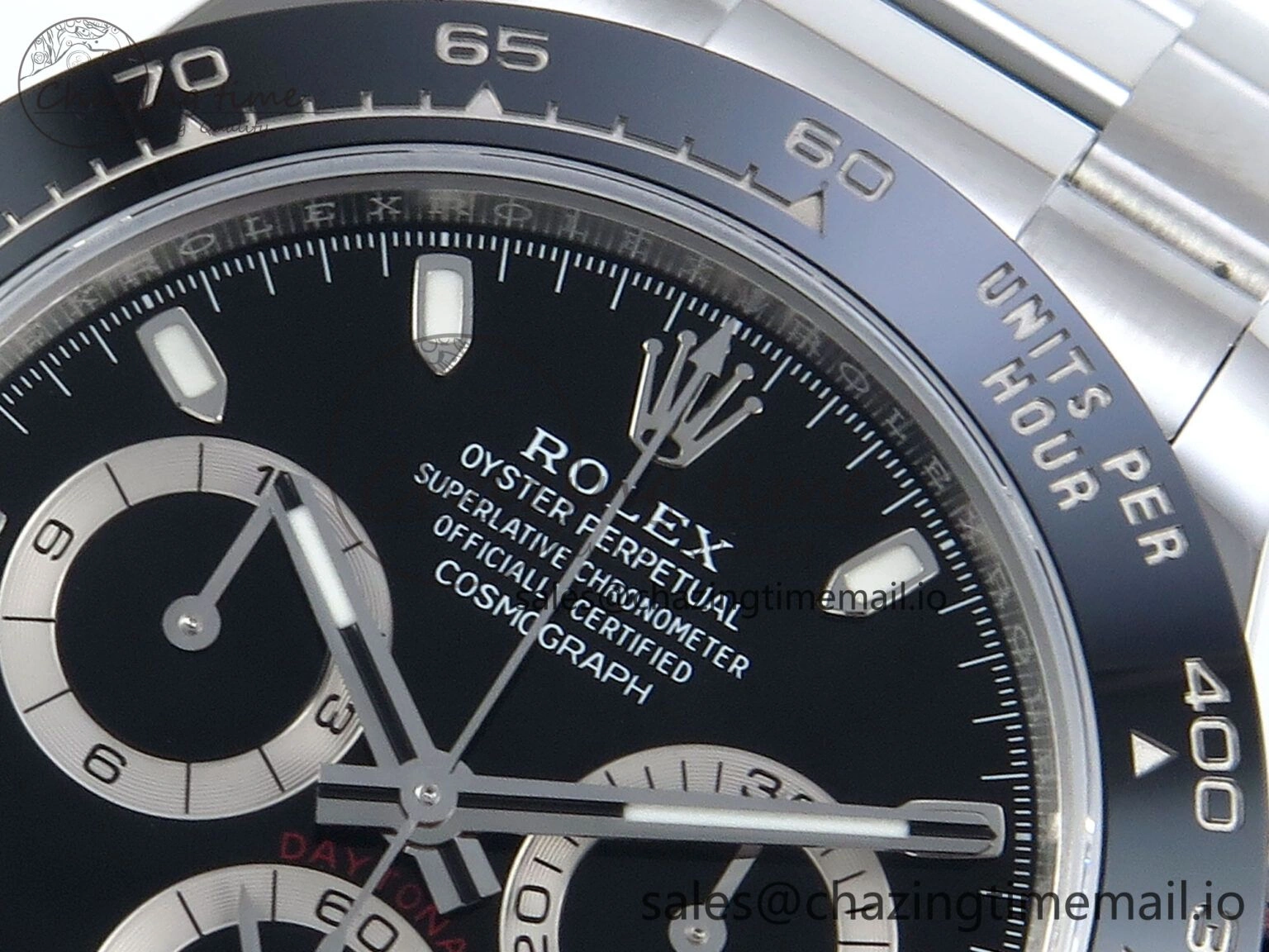 Daytona 116500 VSF 1:1 Best Edition Black Dial Steel 904L on SS Bracelet DD BestValue 748