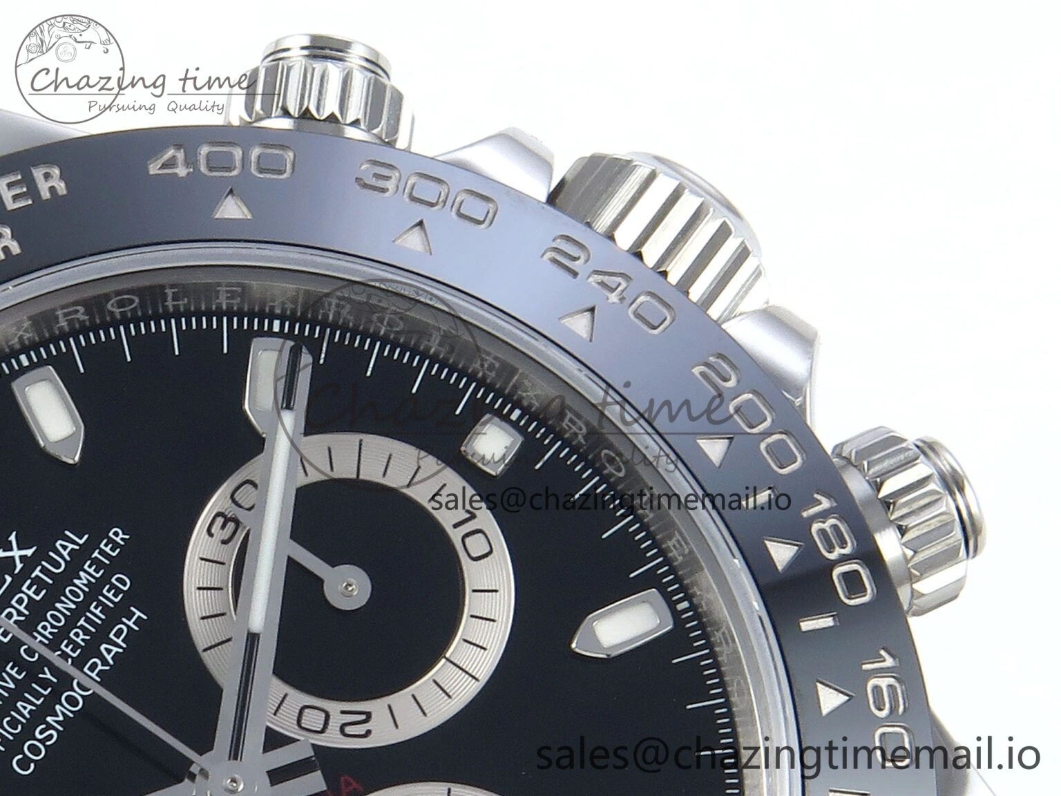 Daytona 116500 VSF 1:1 Best Edition Black Dial Steel 904L on SS Bracelet DD BestValue 748