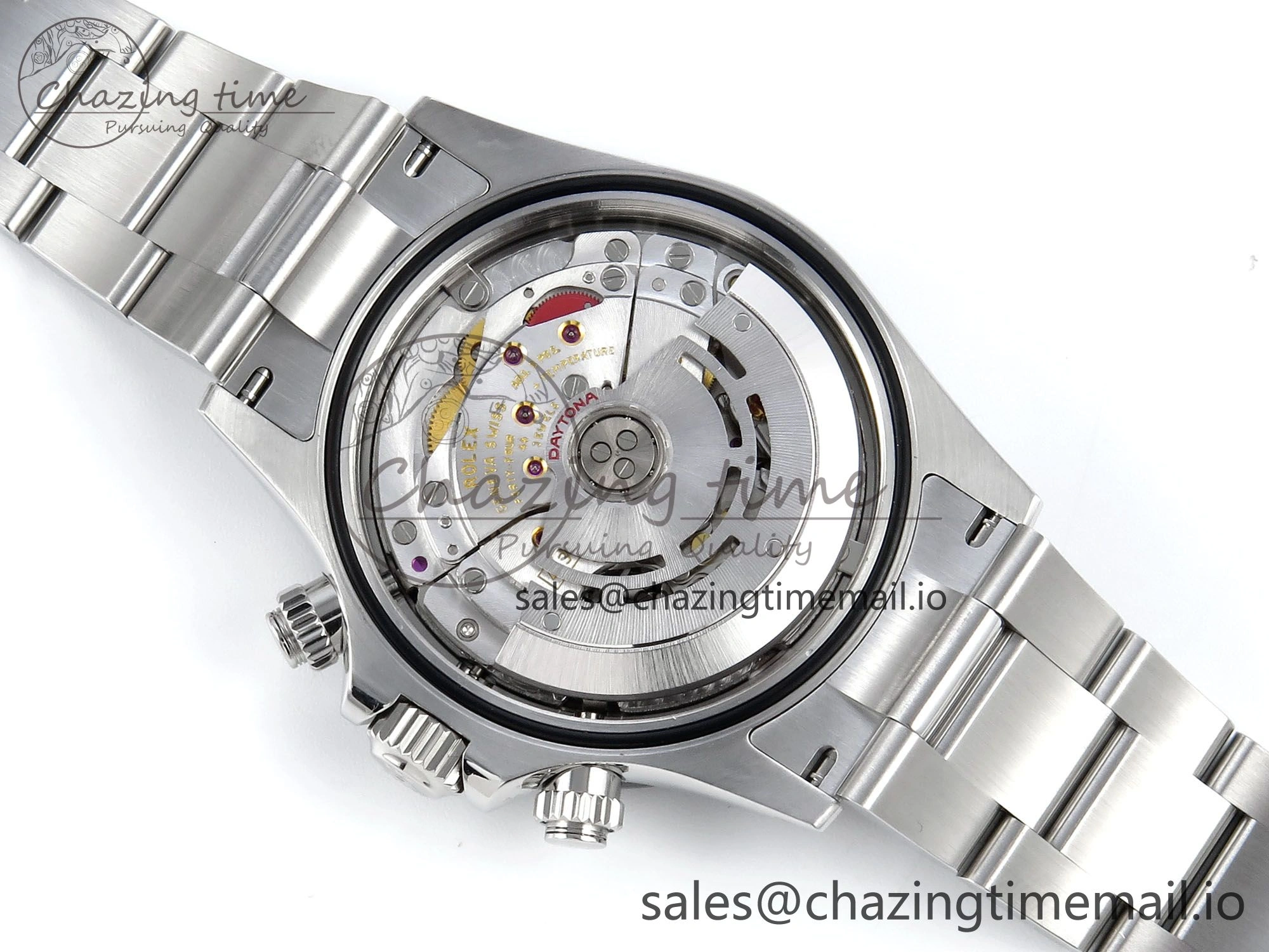 Unisex Daytona 116500 VSF 1:1 Best Edition White Dial Steel 904L on SS Bracelet DD 749