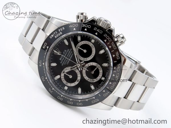 Daytona 116500 ZF 1:1 Best Edition 904L SS Case and Bracelet Black Dial SH Lightweight 1679